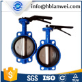 D71X-16 steel handle manual butterfly valve